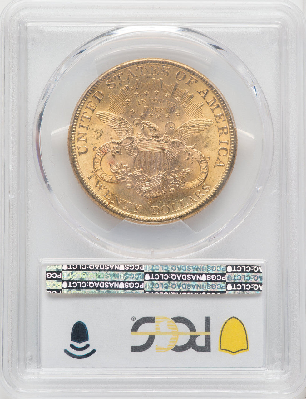 1898-S $20 Liberty Double Eagle PCGS MS63+