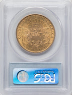 1900 $20 Liberty Double Eagle PCGS MS62+