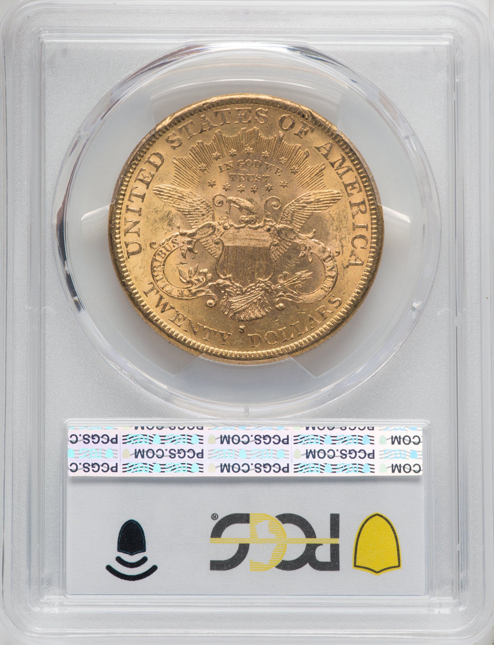 1884-S $20 Liberty Double Eagle PCGS MS62+