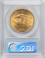 1915-S $20 CAC Saint-Gaudens Double Eagle PCGS MS64