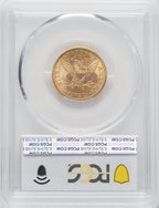 1904 $5 Liberty Half Eagle PCGS MS67
