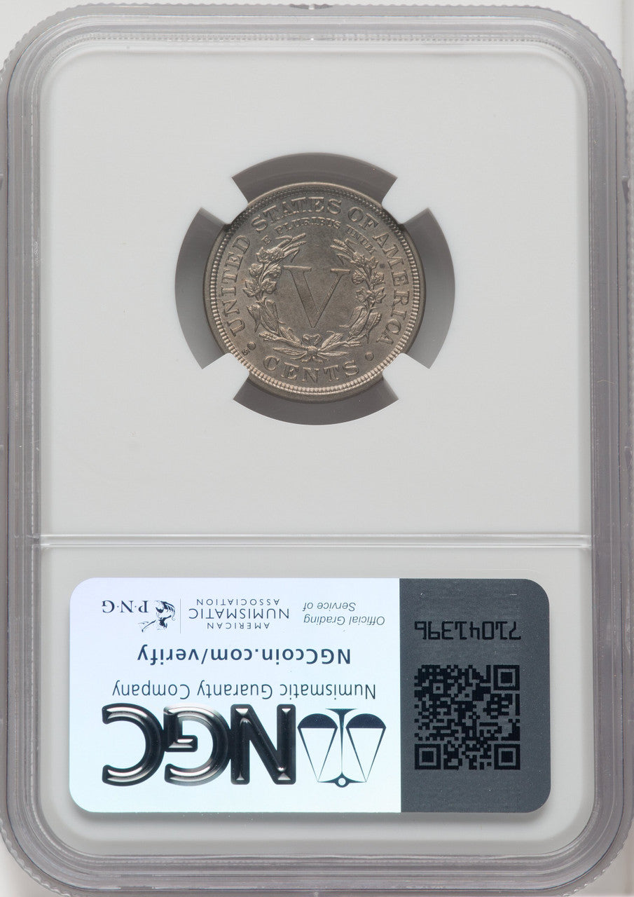1912-S 5C Liberty Nickel NGC MS65