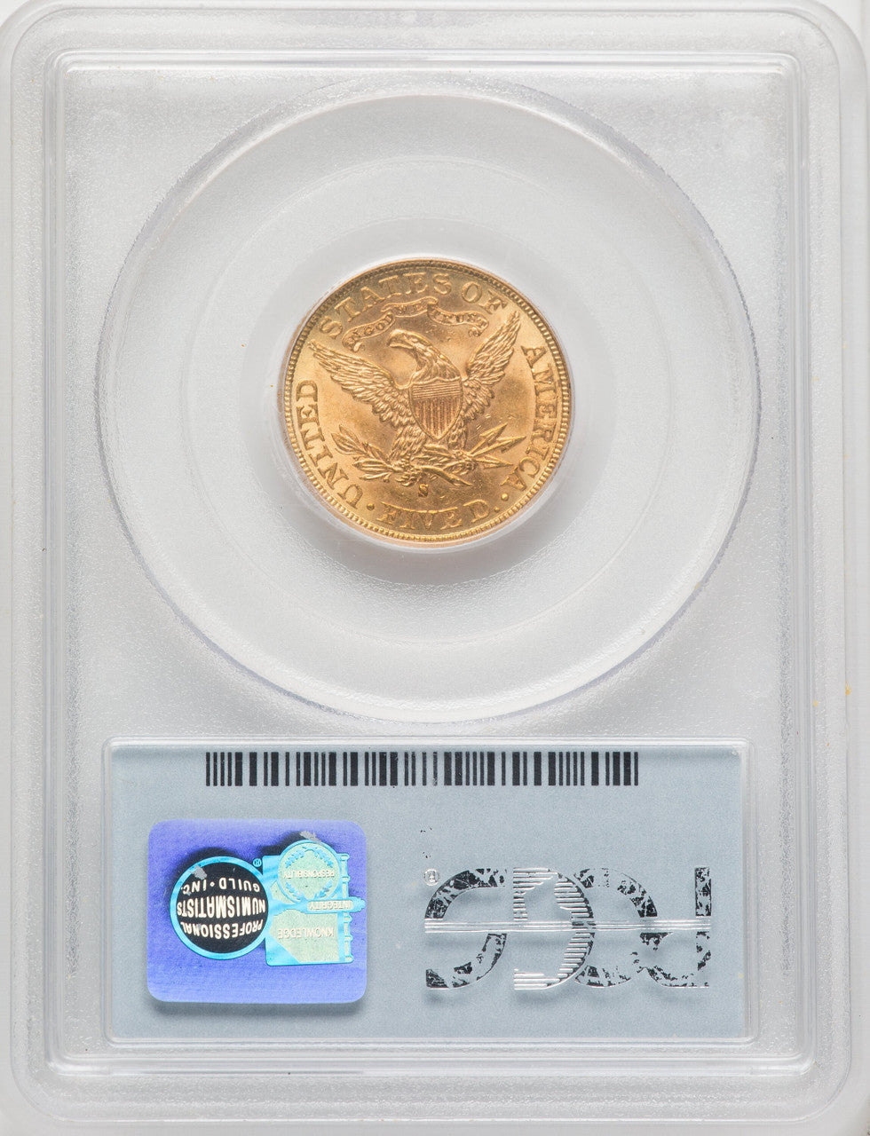 1899-S $5 Liberty Half Eagle PCGS MS64