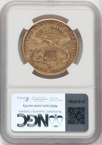1890-CC $20 Liberty Double Eagle NGC VF20