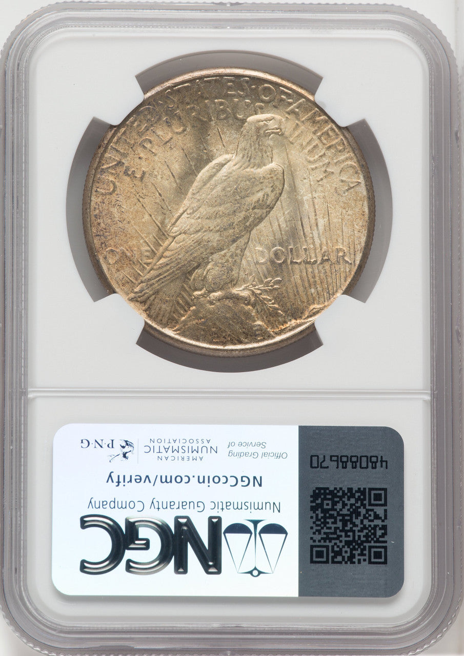 1923-S $1 Peace Dollar NGC MS64+