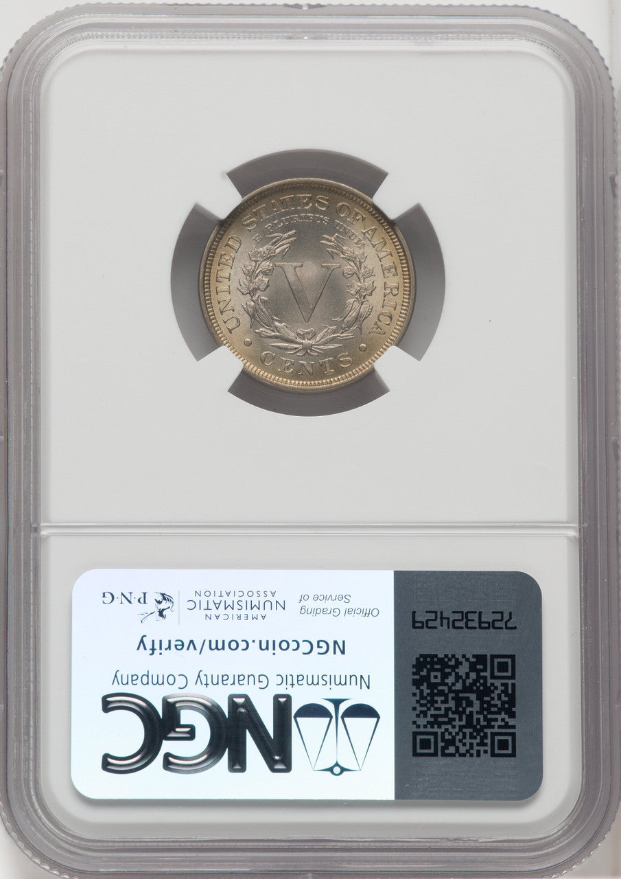 1903 5C Liberty Nickel NGC MS66