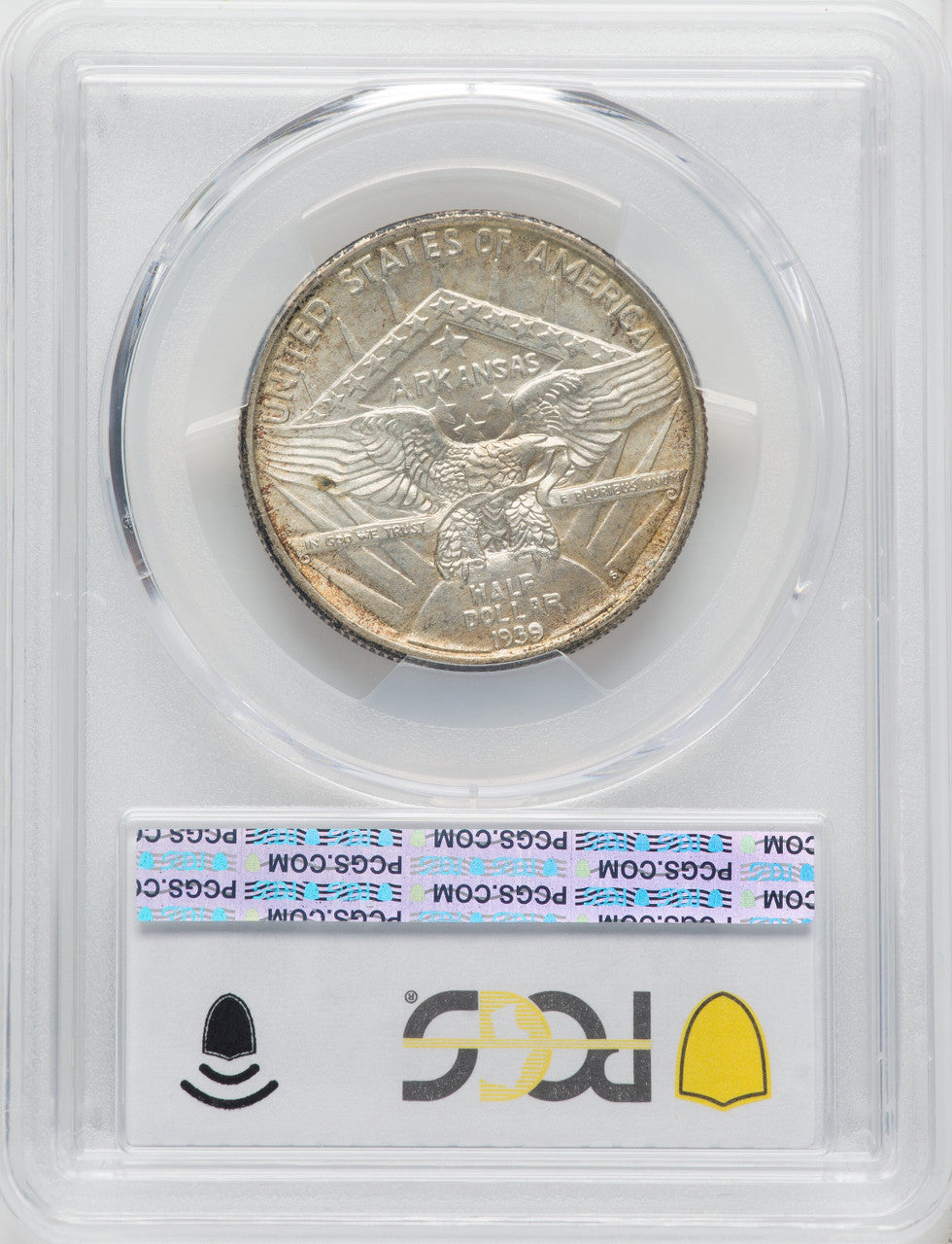 1939-S 50C Arkansas Commemorative Silver PCGS MS67
