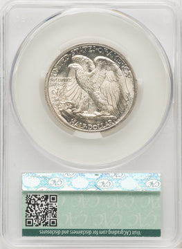 1929-S 50C Walking Liberty Half Dollar CACG MS66