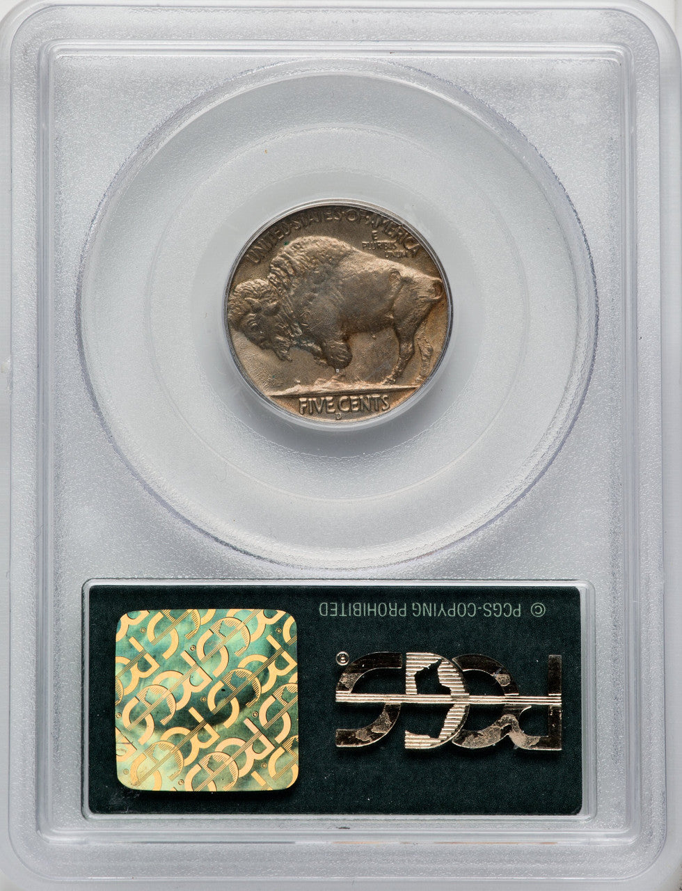1937-D 5C Three-Legged Buffalo Nickel PCGS MS64