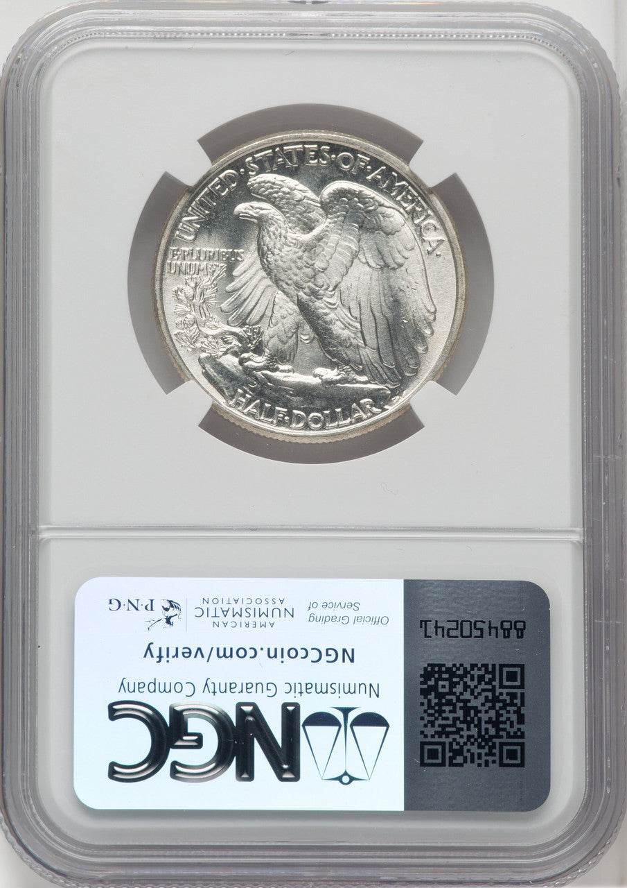1944 50C Walking Liberty Half Dollar NGC MS67 (765490003)
