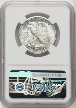 1945-D 50C Walking Liberty Half Dollar NGC MS67 (765522055)