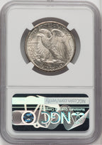 1945-D 50C Walking Liberty Half Dollar NGC MS67 (762731013)