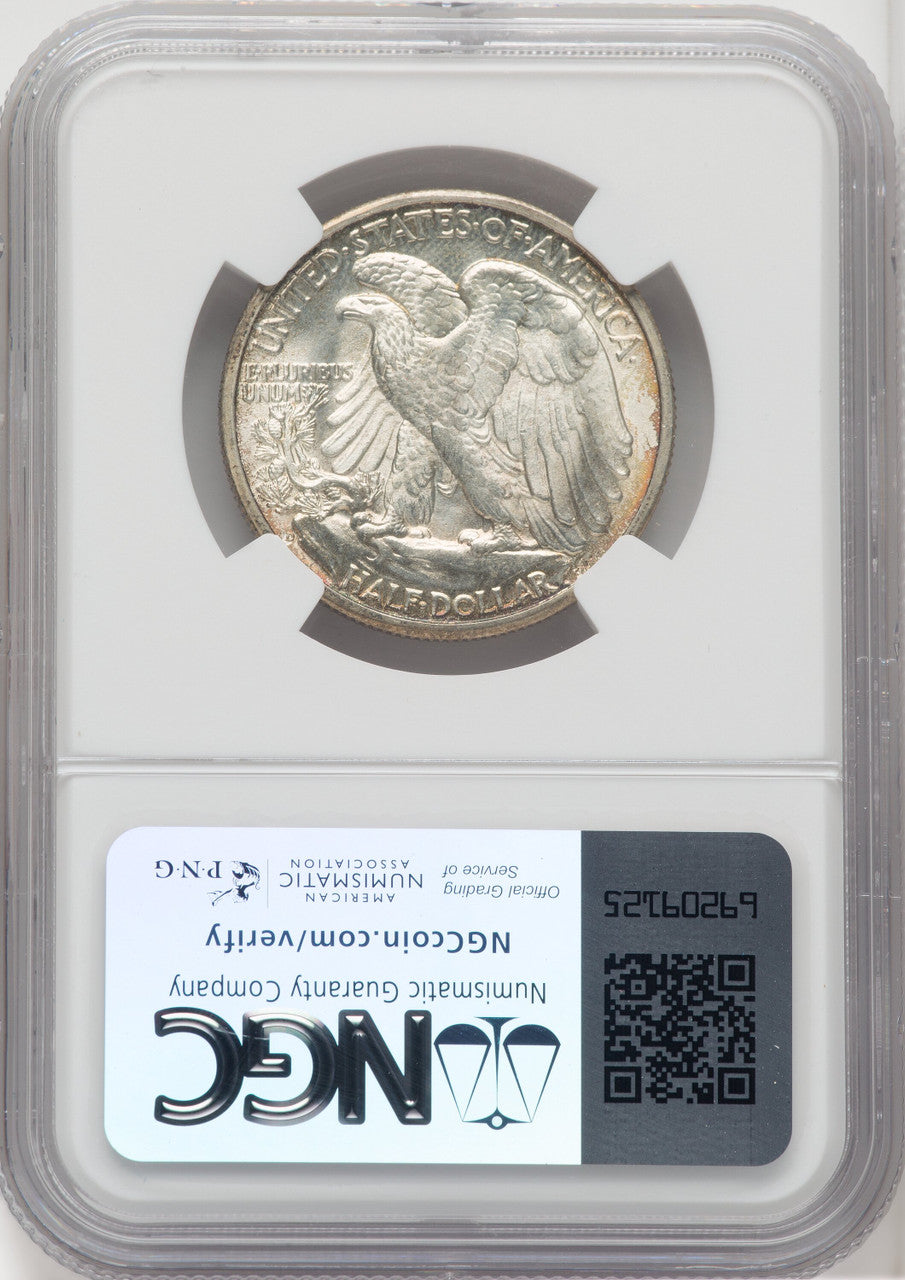 1941-D 50C Walking Liberty Half Dollar NGC MS67 (763579005)