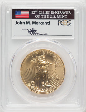 2016-W $50 One-Ounce Gold Eagle Washington PCGS SP70