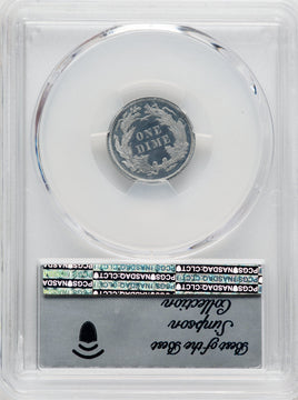 1885 10C Judd-1744 CA Patterns PCGS MS67
