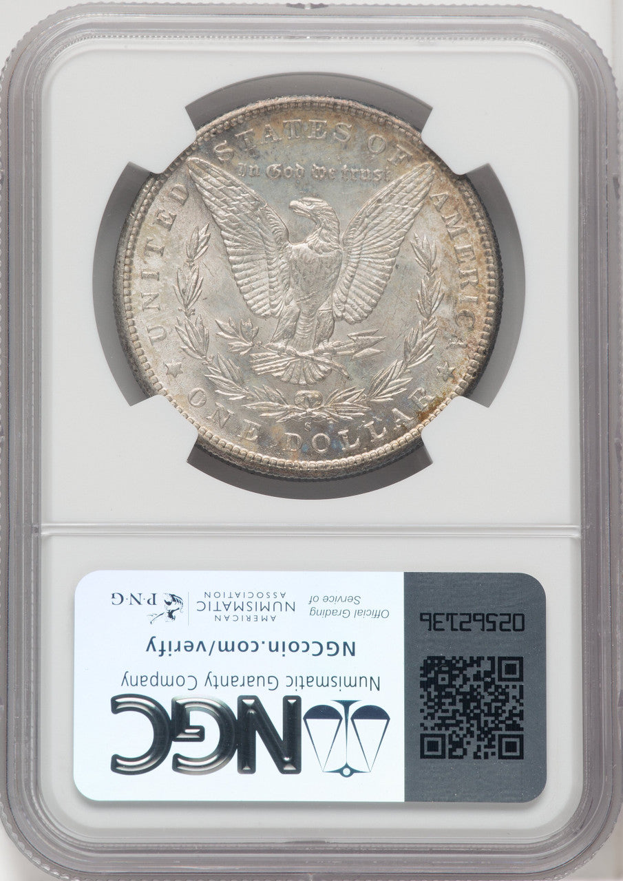 1896-S $1 Morgan Dollar NGC MS62