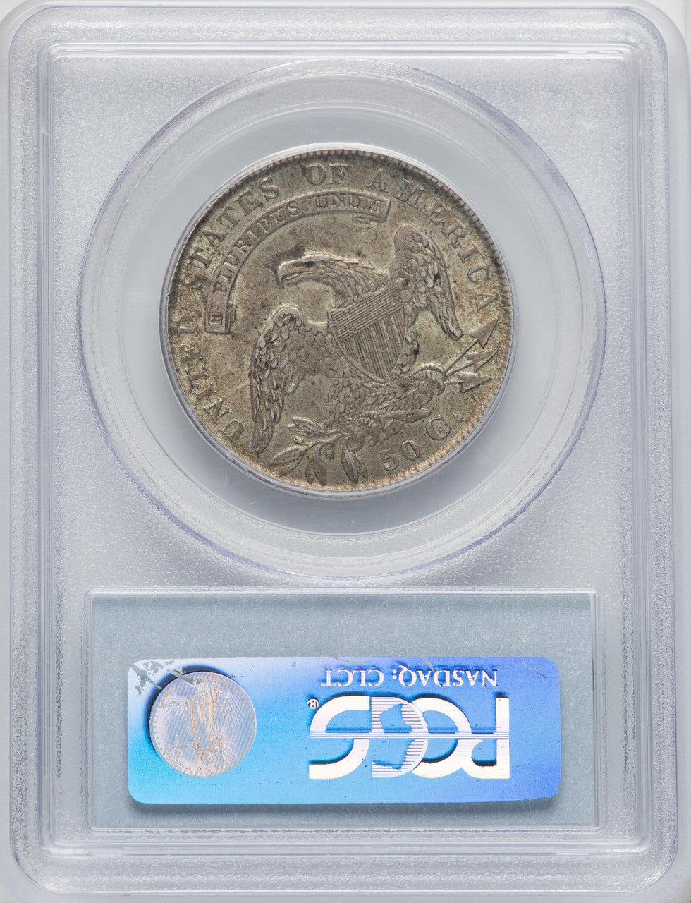 1834 50C O-111 CAC Bust Half Dollar PCGS AU55