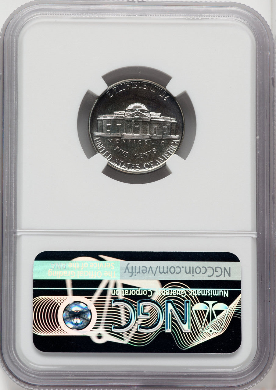 1939 5C Reverse of 1940 Proof Jefferson Nickel NGC PR67 (765038027)