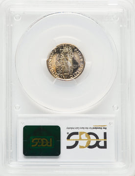 1928-S 10C FB Mercury Dime PCGS MS66
