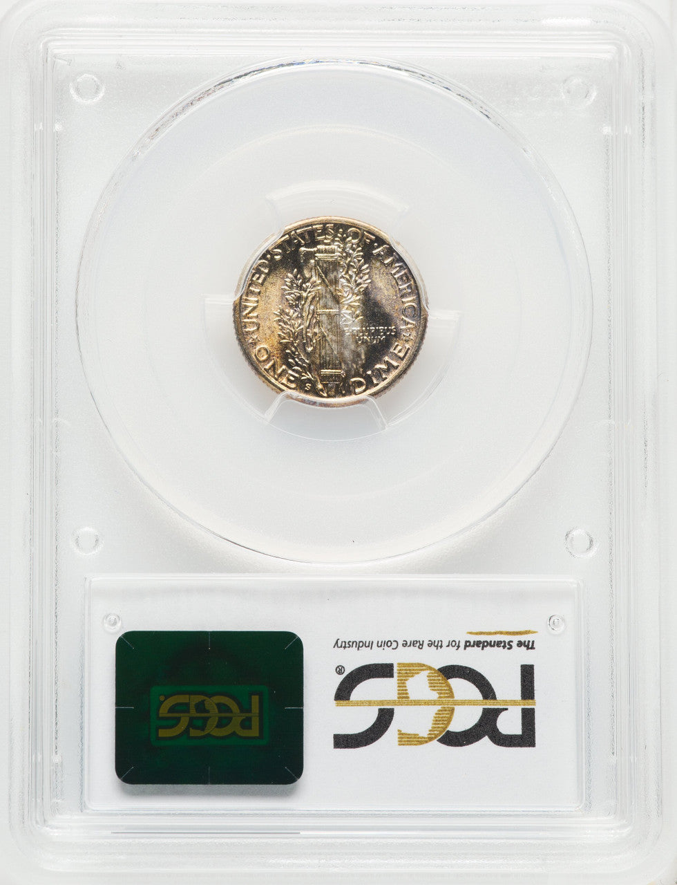1928-S 10C FB Mercury Dime PCGS MS66