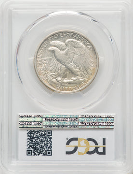 1918-D 50C Walking Liberty Half Dollar PCGS AU50