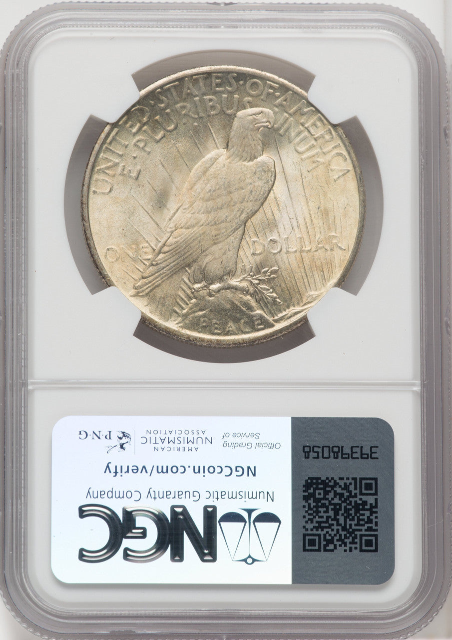 1925 $1 Peace Dollar NGC MS67 (505804001)