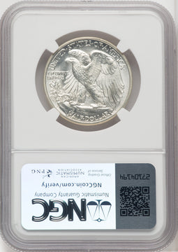 1941-D 50C Walking Liberty Half Dollar NGC MS67 (765883005)