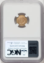 1836 Gold Dollar Judd-70 Gilt Pollock-73 Low R.7 Patterns NGC MS63