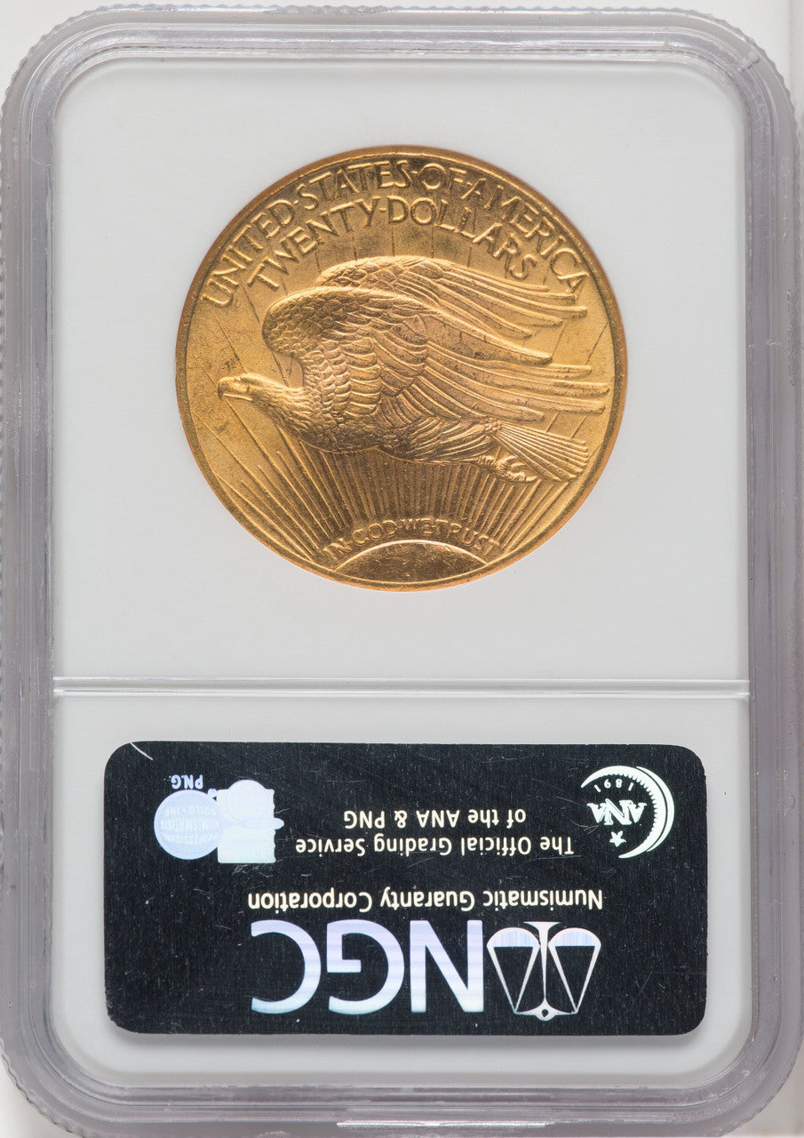 1926 $20 Saint-Gaudens Double Eagle NGC MS67
