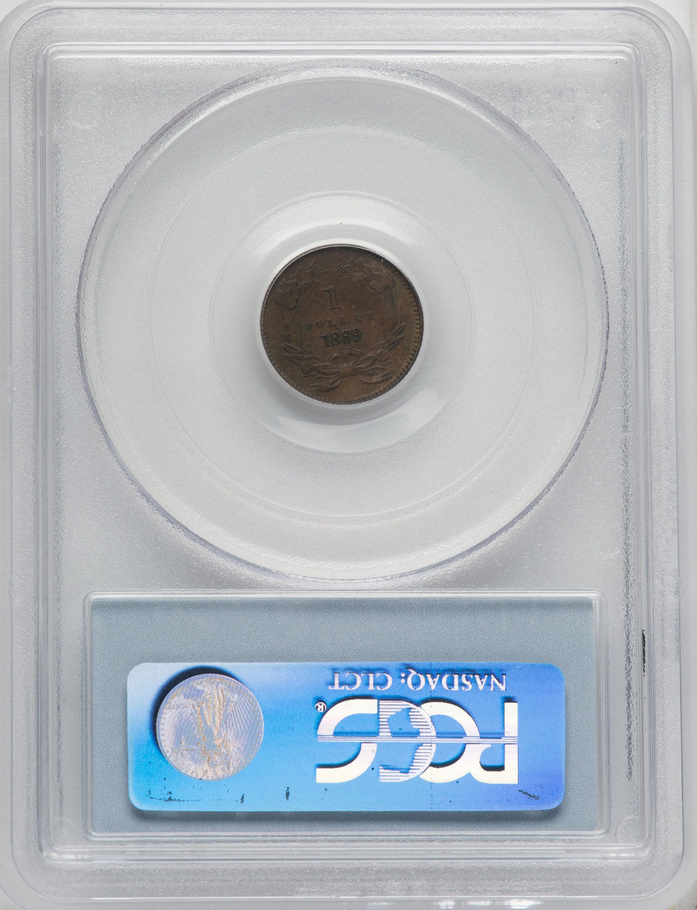 1869 G$1 J-766 BN Patterns PCGS MS63