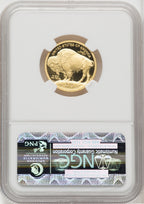 2008-W $10 Quarter-Ounce Gold Buffalo Brown Label NGC PF70 (766429002)