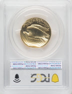 2009 $20 One-Ounce Gold Ultra High Relief Twenty Dollar Blue Gradient PCGS MS70