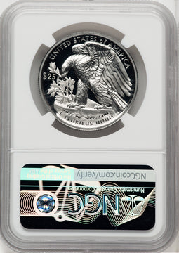 2018-W $25 Palladium First Strike NGC PF70 Iskowitz