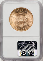 1865-S $20 Liberty Double Eagle NGC MS62