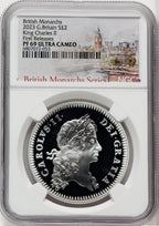 2023 Charles III Silver 1 oz King Charles II NGC PR69 Ultra Cameo
