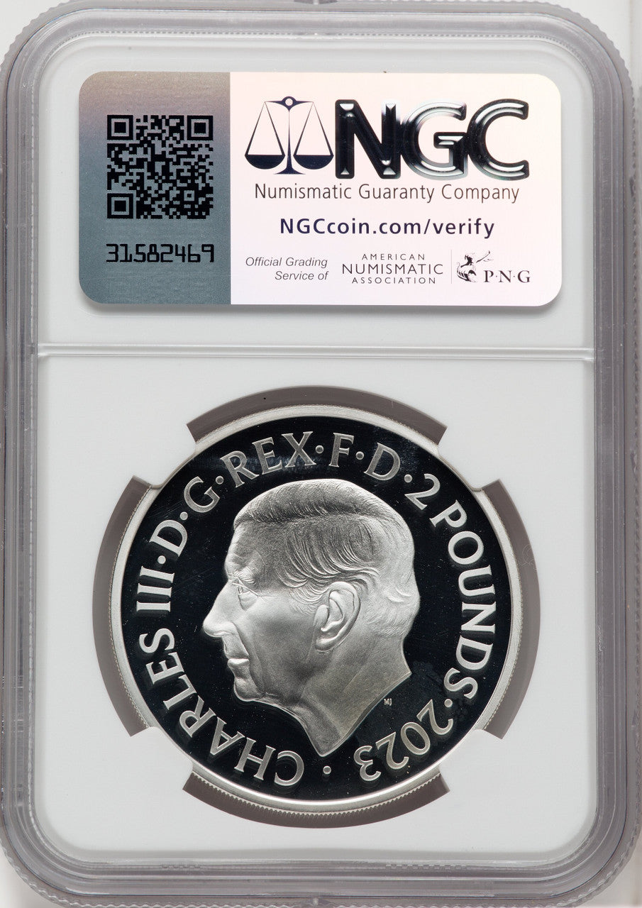 2023 Charles III Silver 1 oz King Charles II NGC PR69 Ultra Cameo