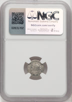 1858 3CS Three Cent Silver NGC MS64