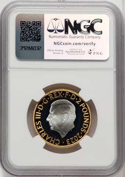 2023 Gilt G. Britain Ada Lovelace First Releases NGC PF70