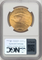 1924 $20 Saint Saint-Gaudens Double Eagle NGC MS67+