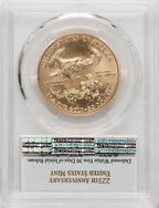 2017-W $50 Gold Eagle Burnished First Strike PCGS SP70
