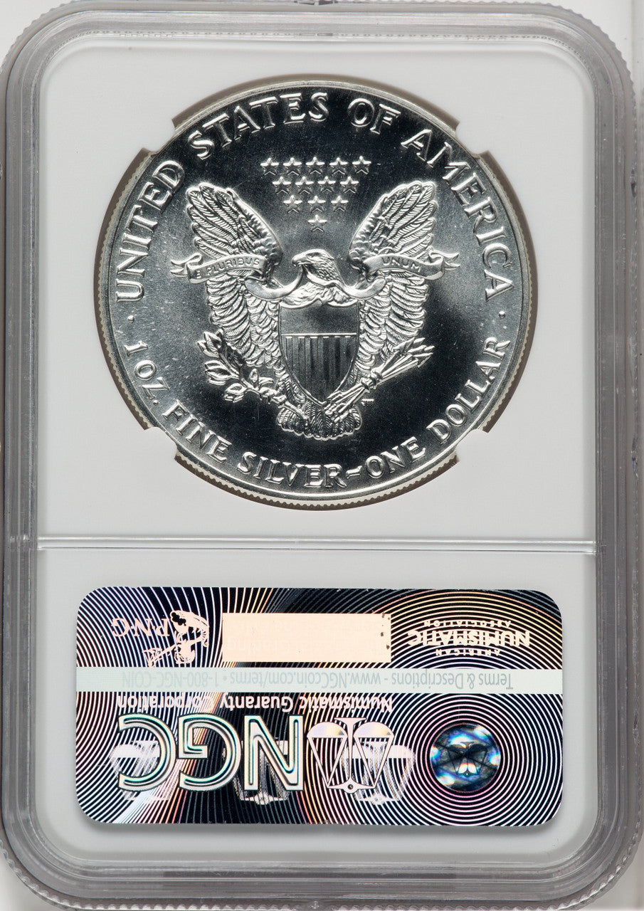 1988 $1 Silver Eagle NGC MS70