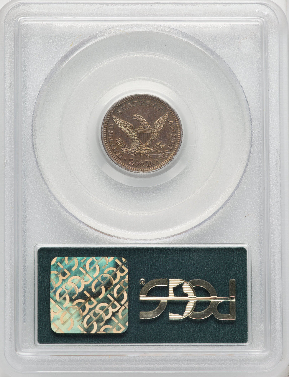 1867 $2.50 J-595 BN Patterns PCGS MS63