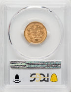 1854 $3 Three Dollar Gold Pieces PCGS MS62