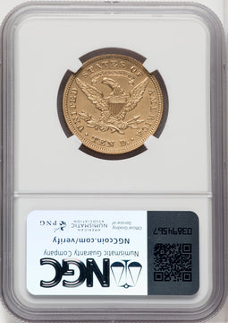 1861 $10 Judd-285 Gilt Patterns NGC MS61