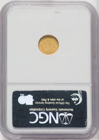 1850-O G$1 Gold Dollar NGC MS61