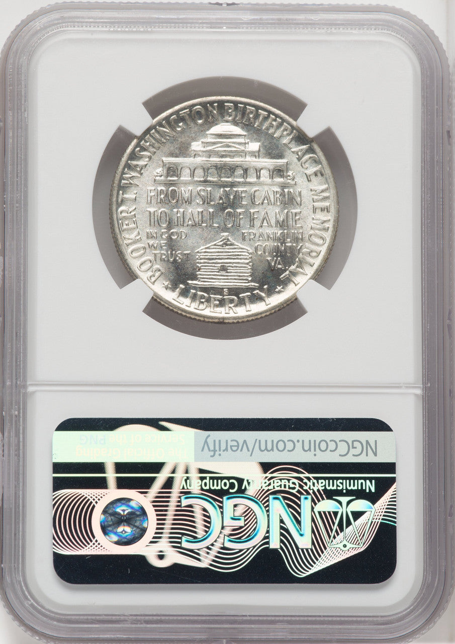 1947-S 50C Booker T. Washington CAC Commemorative Silver NGC MS67