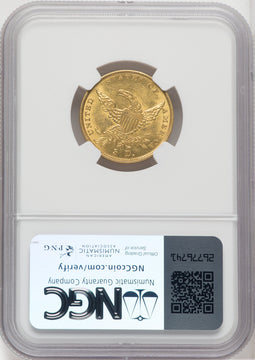 1837 $5 Classic Half Eagle NGC MS62+
