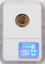 1908-S 1C RB CAC Indian Cent NGC MS65