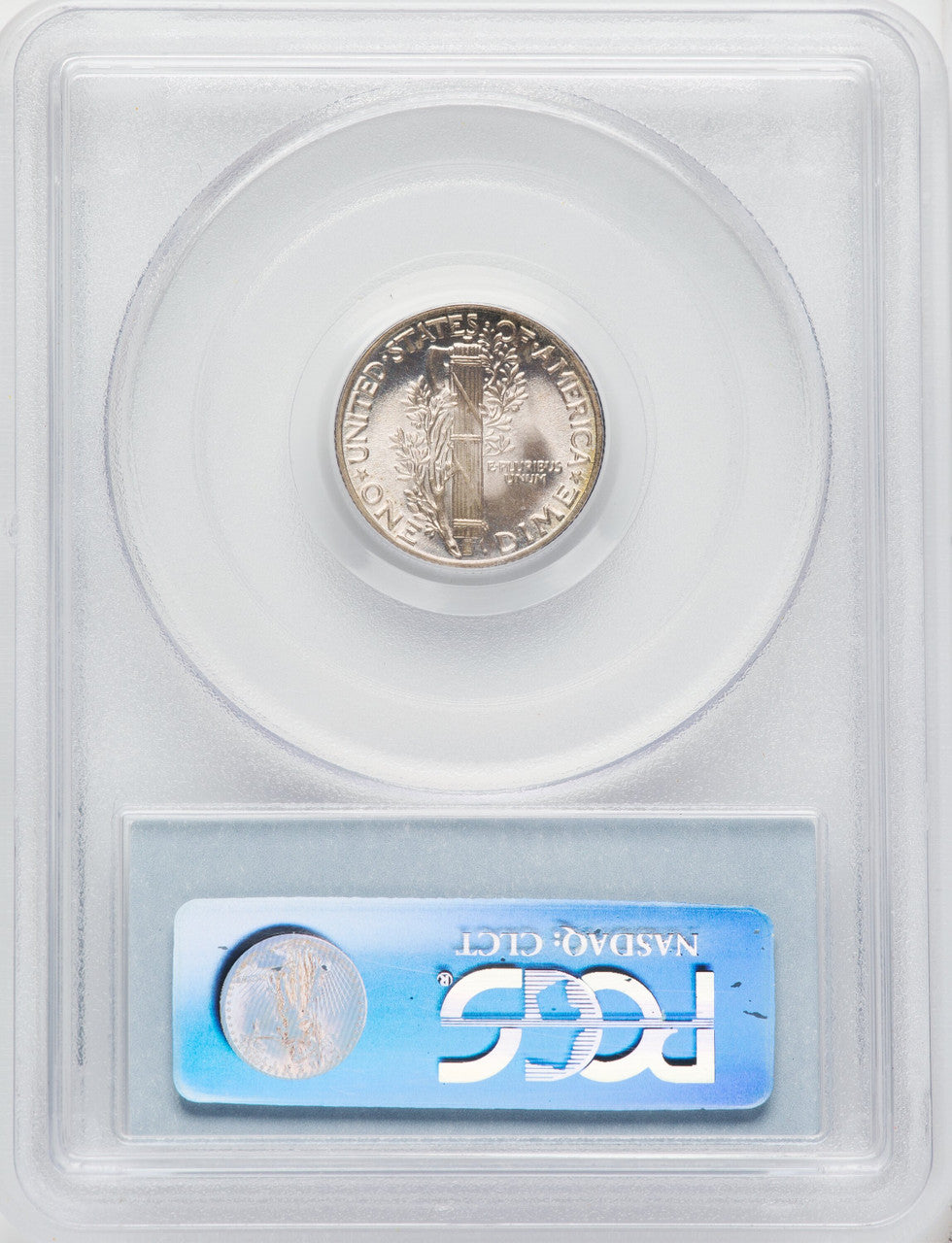 1937 10C FB Mercury Dime PCGS MS68
