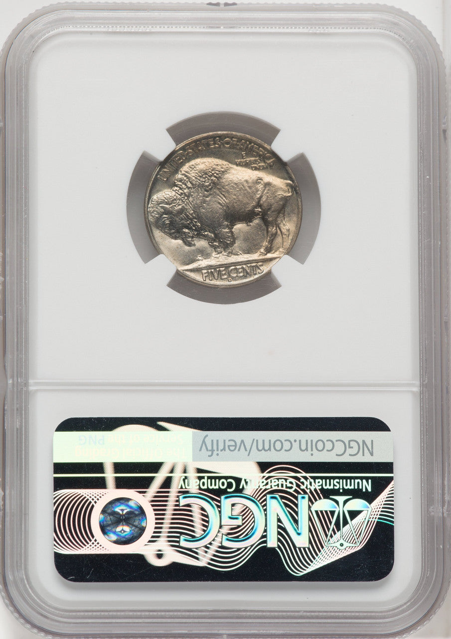 1927-D 5C Buffalo Nickel NGC MS66